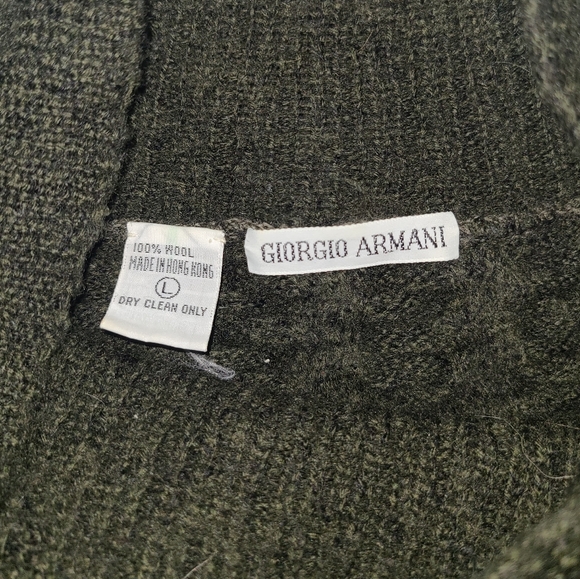 Vintage Giorgio Armani Sweater Wool - Picture 2 of 3